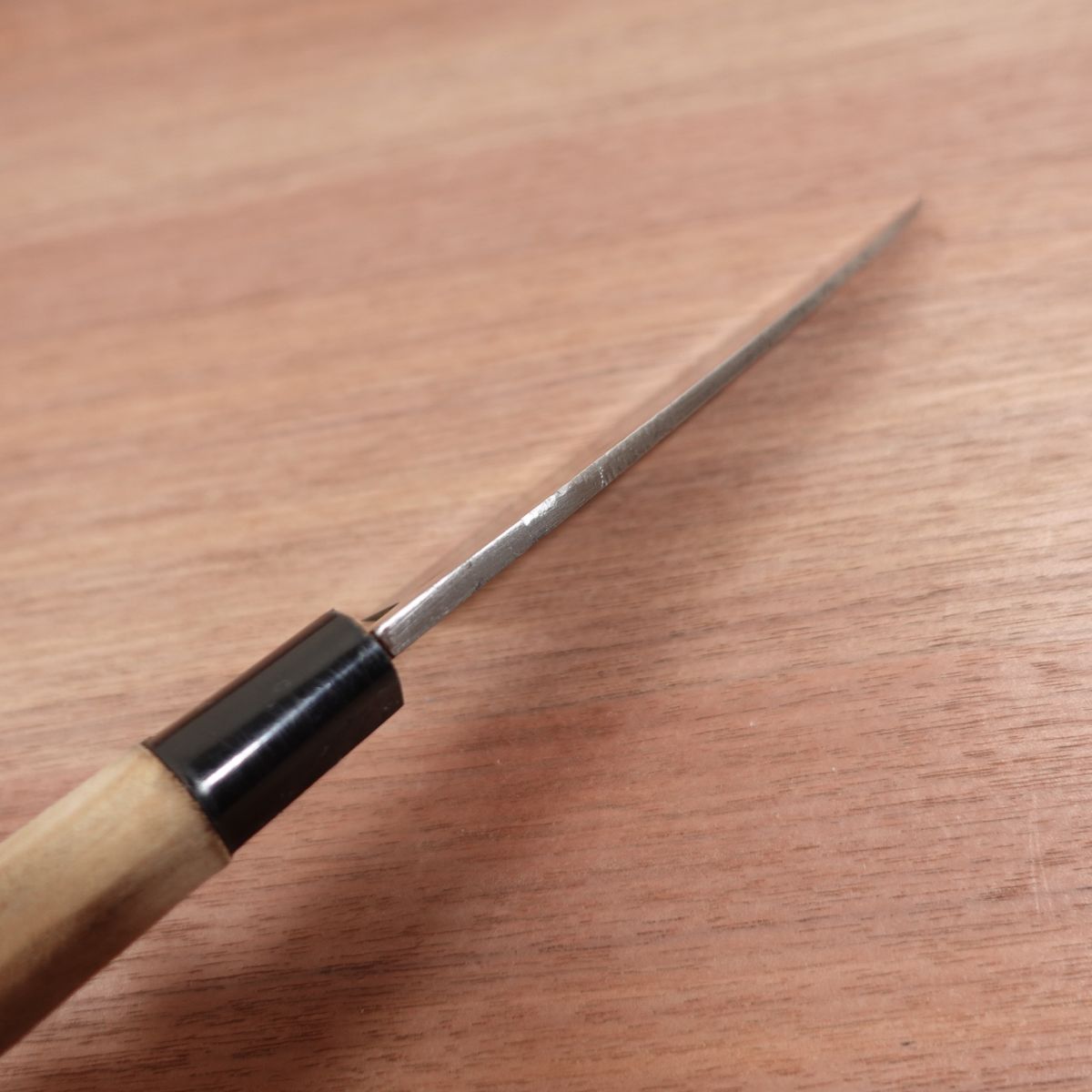 Mantetsu Funayuki Knife, Sharpened, Deba Knife, Slim, Thin Blade, Carbon Steel, Single Bevel, 160mm