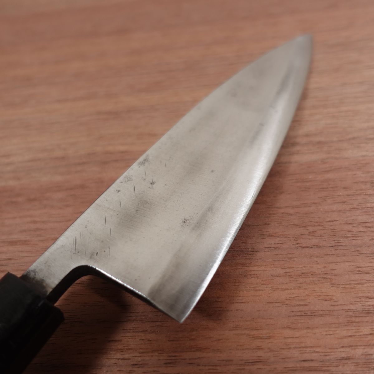 Tsukiji Masamoto Deba Knife, Sharpened, Shu, Single Bevel, Carbon Steel, 175mm