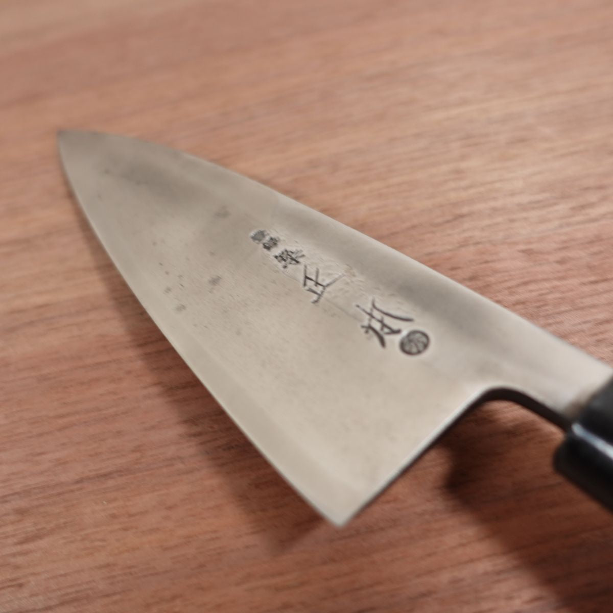 Tsukiji Masamoto Deba Knife, Sharpened, Shu, Single Bevel, Carbon Steel, 175mm