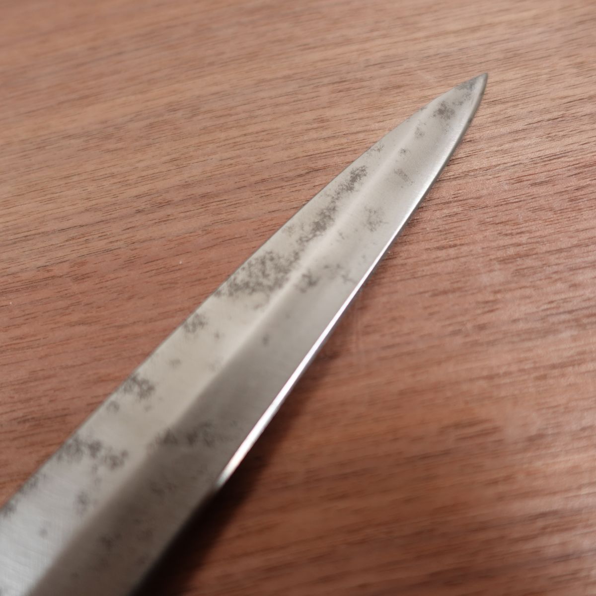 Takemine Yanagiba Knife, Sharpened, Sashimi Knife, Carbon Steel, Single Bevel, 240mm