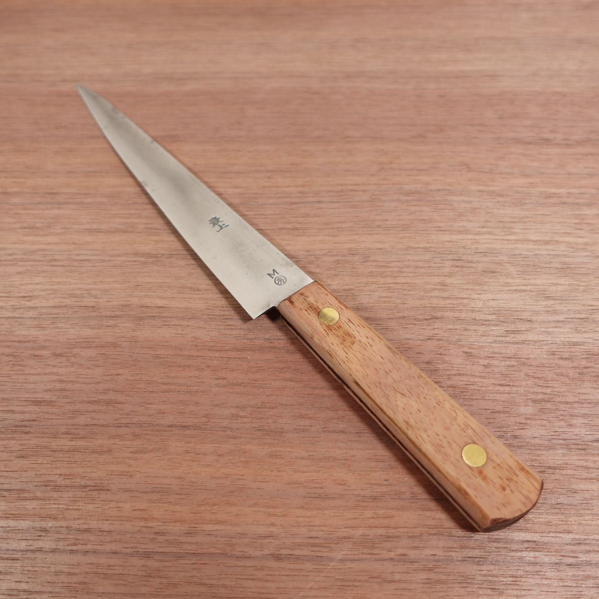 Masamoto Sujihiki Knife, Sharpened, Slim Gyuto, Carbon Steel, Nearly Single Bevel, 195mm