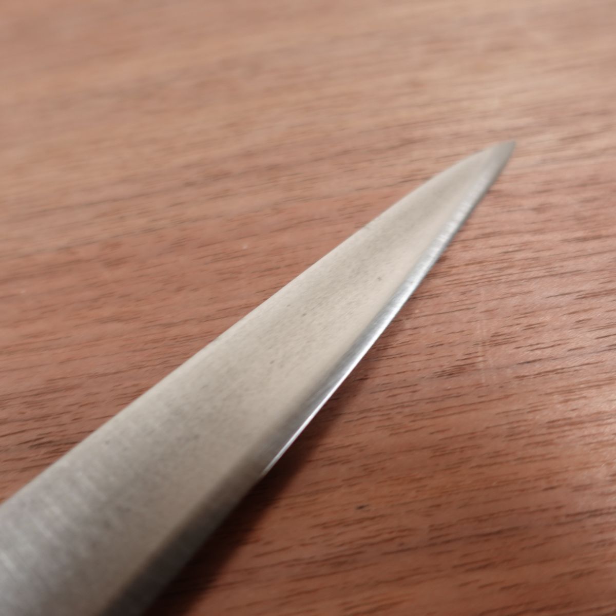 Masamoto Sujihiki Knife, Sharpened, Slim Gyuto, Carbon Steel, Nearly Single Bevel, 195mm