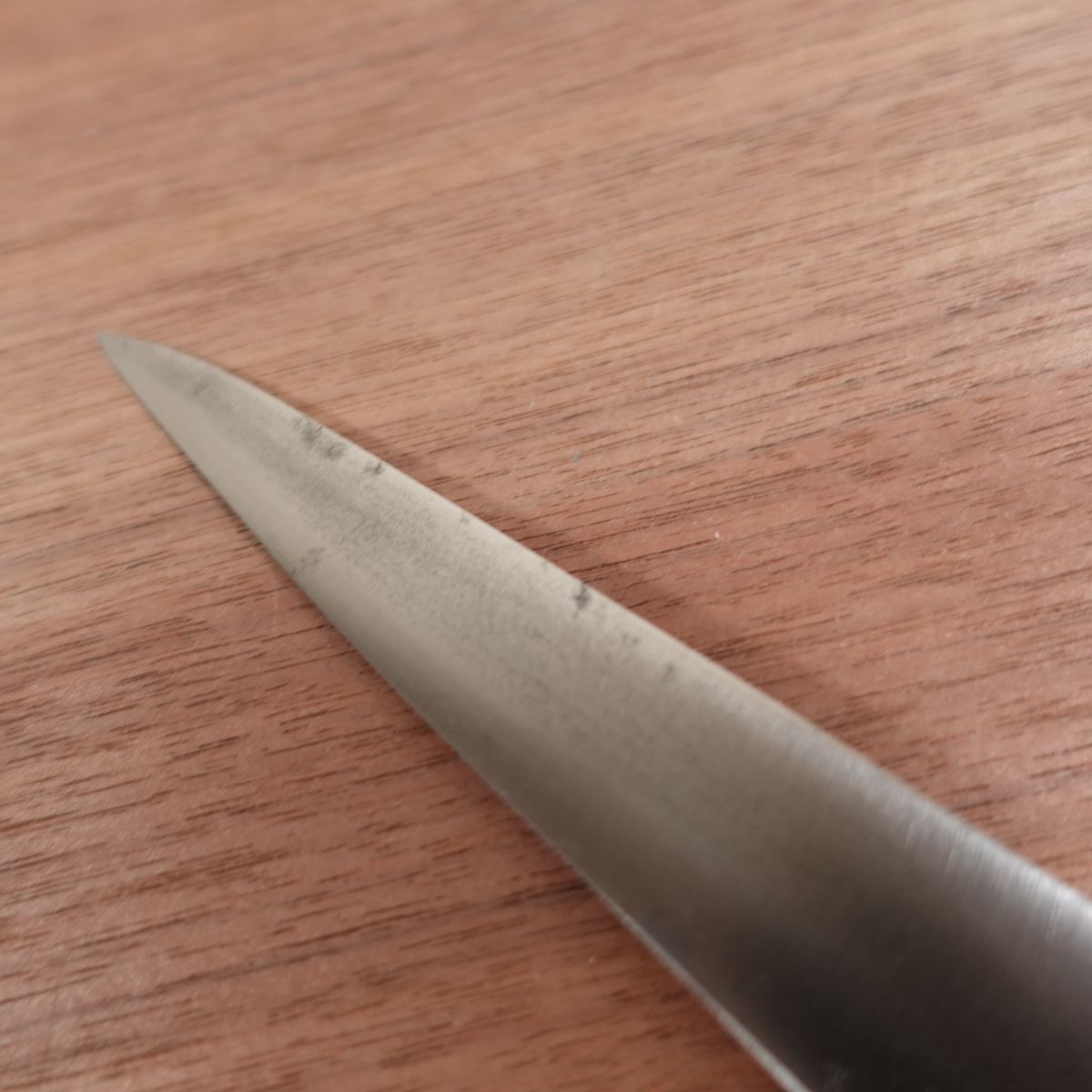 Masamoto Sujihiki Knife, Sharpened, Slim Gyuto, Carbon Steel, Nearly Single Bevel, 195mm