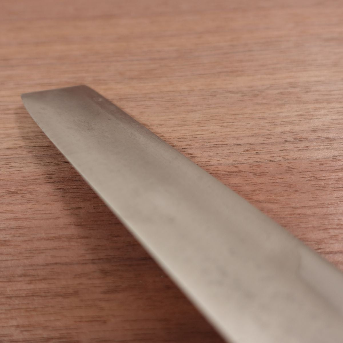 Kanematsu Usuba Knife, Sharpened, Water Buffalo Handle, Single Bevel, Nakiri, Yasuki Steel, 210mm