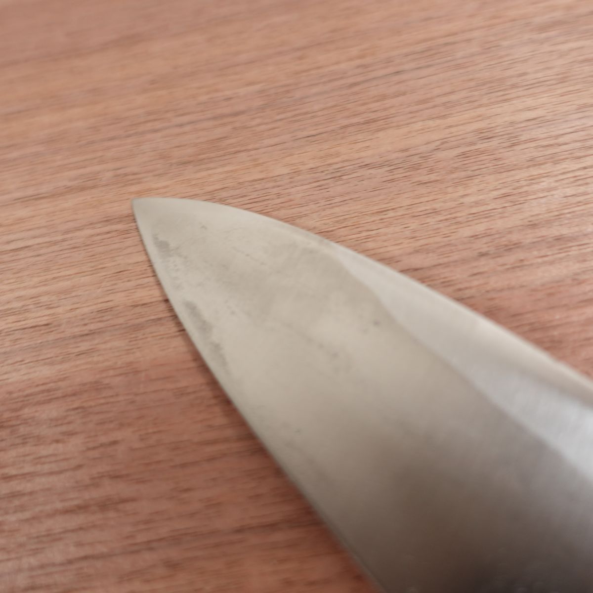 Masasaku Deba Knife, Sharpened, White Water Buffalo Handle, Carbon Steel, Single Bevel, 150mm