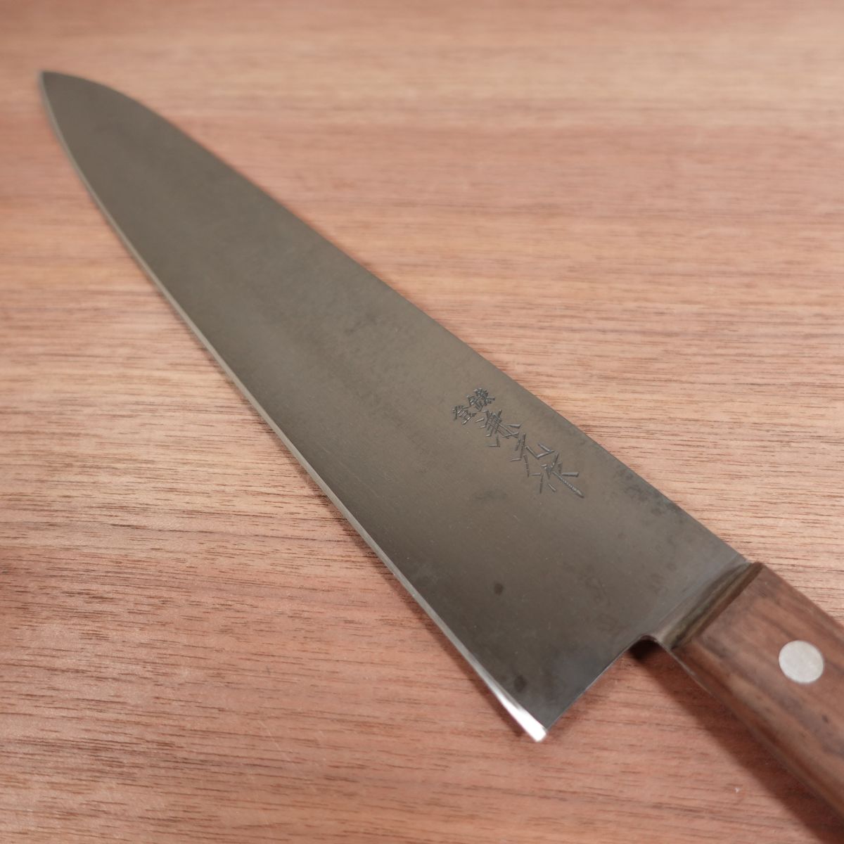 [HYPER REBORN] Kanemoto Gyuto Knife, Sharpened, Black Oxide Finish, Chef's Knife, All-Purpose Knife, Carbon Steel, 275mm