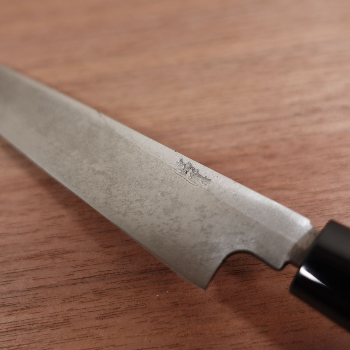 Fugen Yanagiba Knife, Sharpened, Sashimi Knife, Carbon Steel, Handle Like New, 195mm
