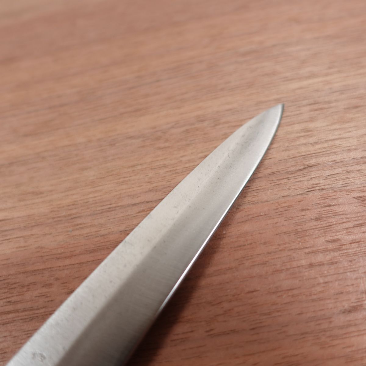Fugen Yanagiba Knife, Sharpened, Sashimi Knife, Carbon Steel, Handle Like New, 195mm
