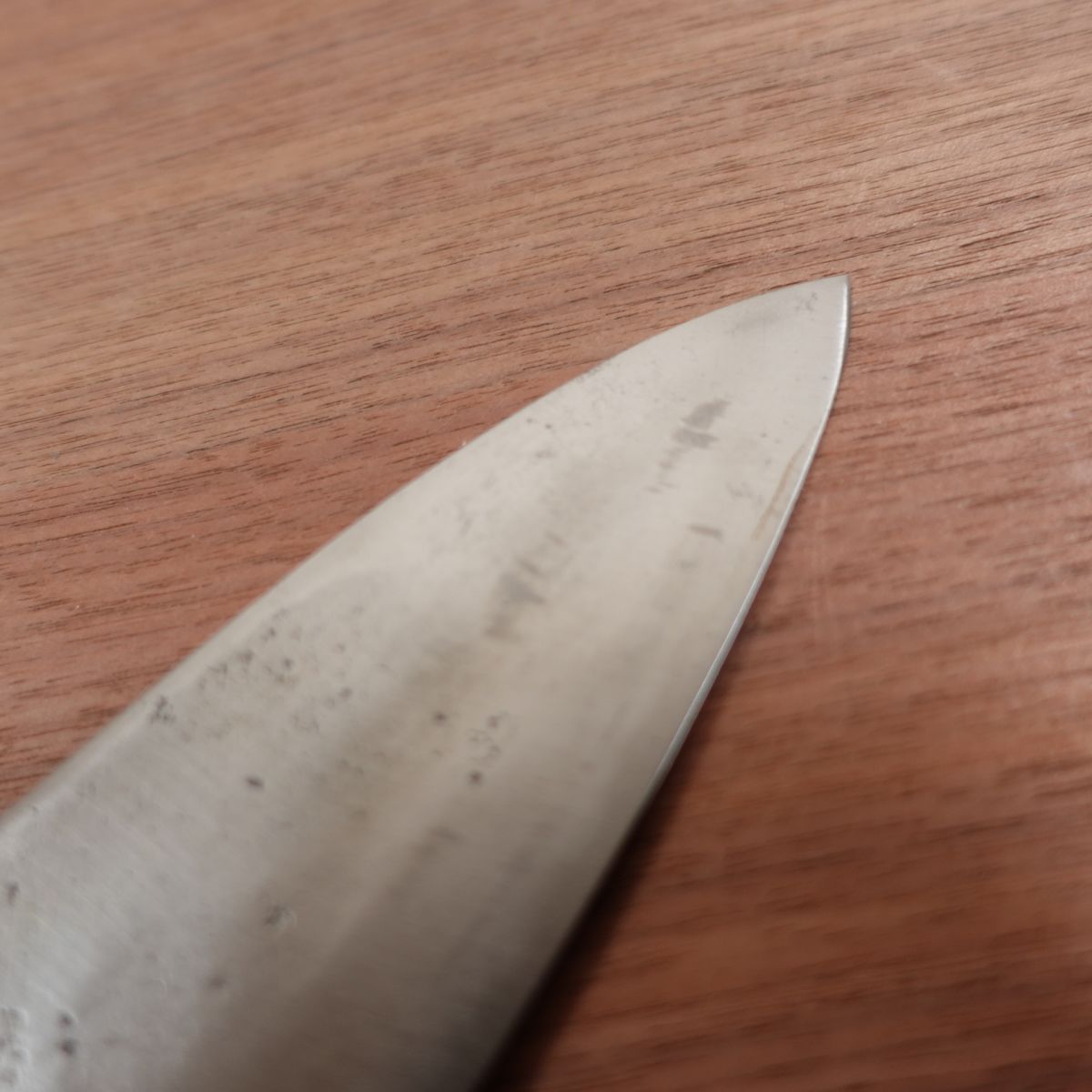 Special Blue Steel Deba Knife, Sharpened, Tosa, Aogami, Double Bevel, 160mm