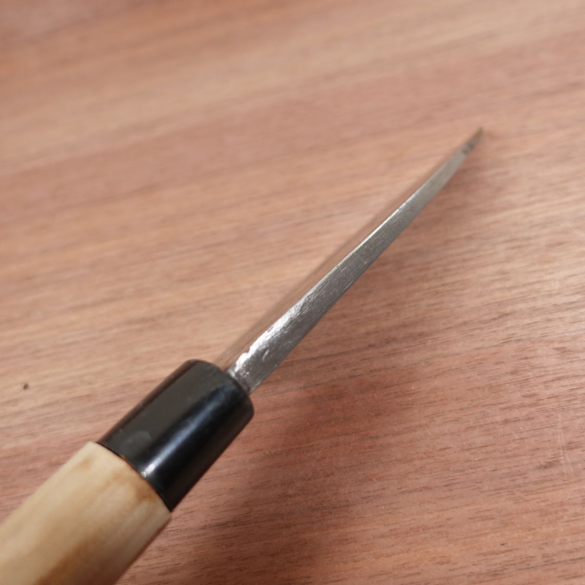 Special Blue Steel Deba Knife, Sharpened, Tosa, Aogami, Double Bevel, 160mm