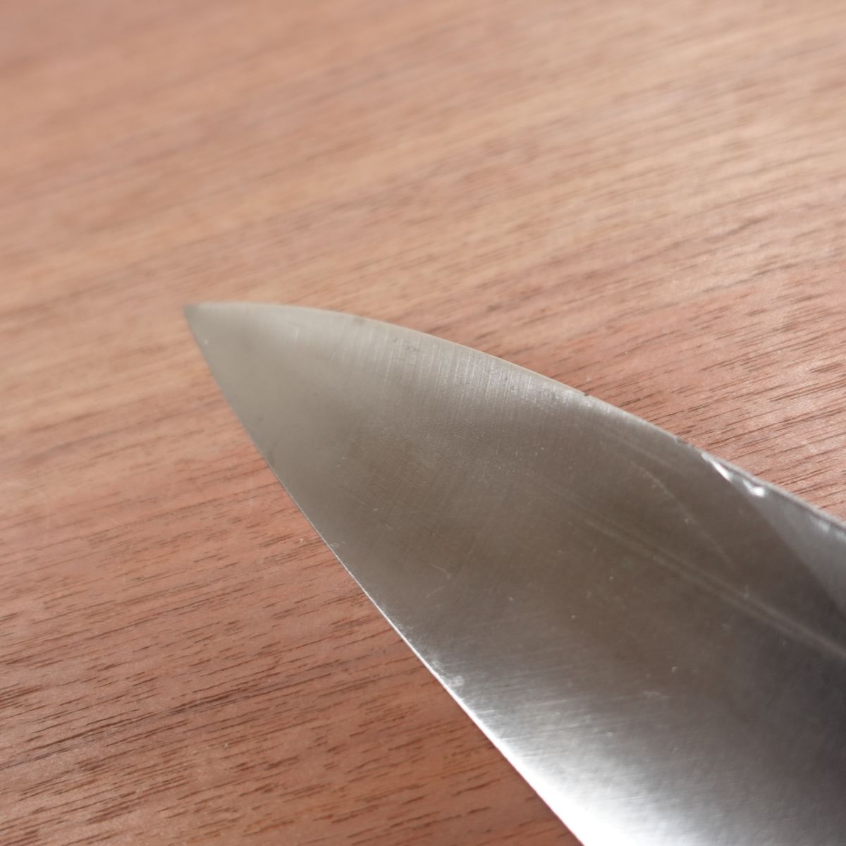 Ibuki Deba Knife, Sharpened, Seki Magoroku, Scratch on Spine, 155mm