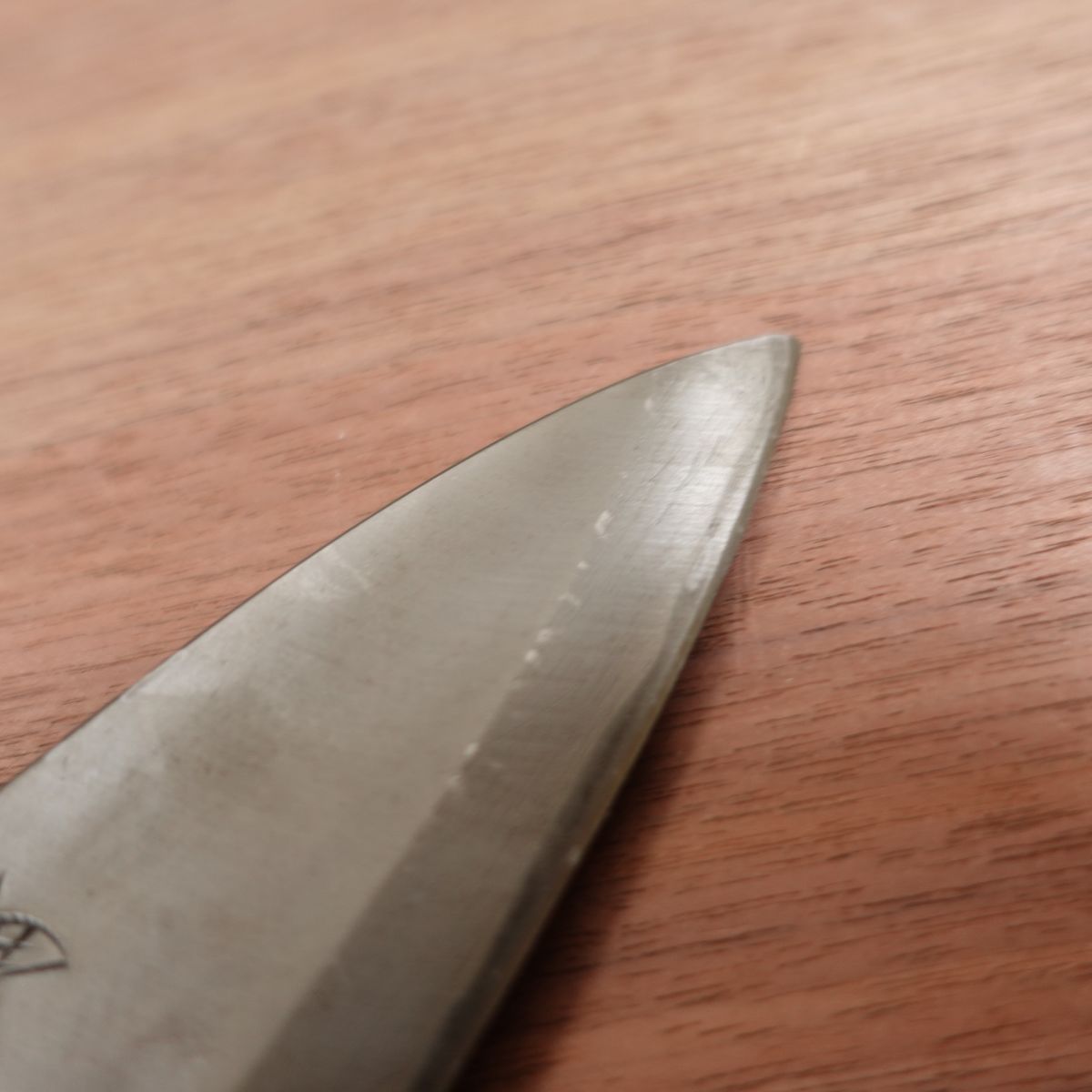 [HYPER REBORN] Sakai Yasumine Deba Knife, Sharpened, Black Oxide Finish, Carbon Steel, Single Bevel, Small Size, 140mm