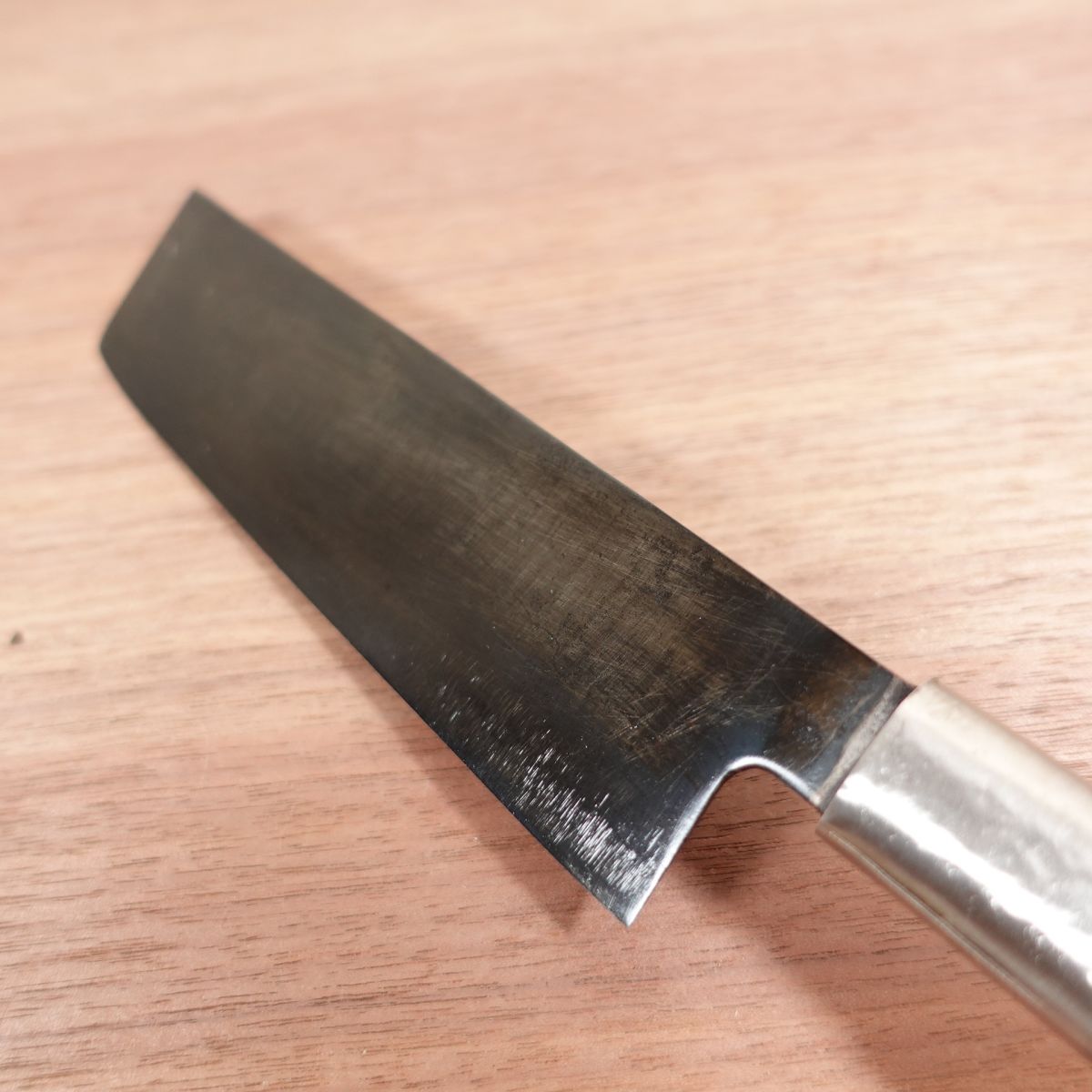 [HYPER REBORN] Seki Magoroku Usuba Knife, Sharpened, Black Oxide Finish, Single Bevel, Nakiri, Carbon Steel, 165mm