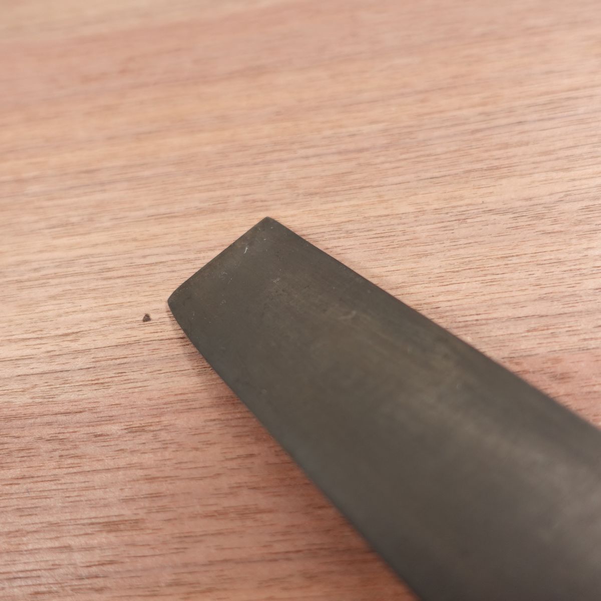 [HYPER REBORN] Seki Magoroku Usuba Knife, Sharpened, Black Oxide Finish, Single Bevel, Nakiri, Carbon Steel, 165mm