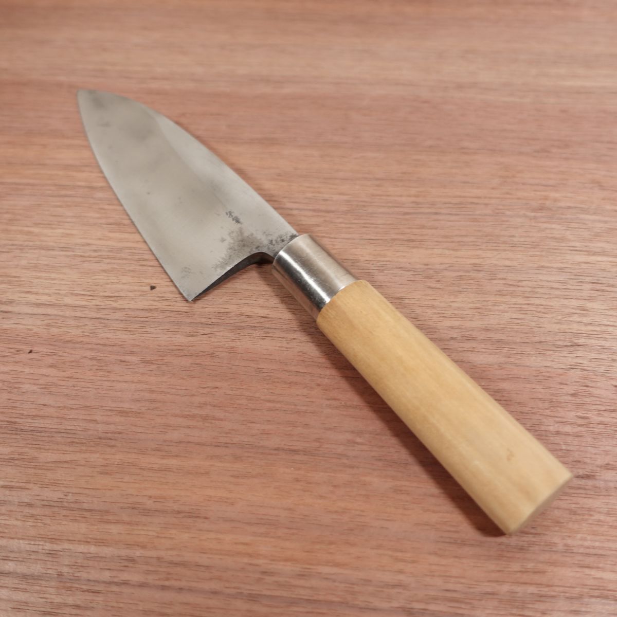 Special Deba Knife, Sharpened, Carbon Steel, Single Bevel, 155mm