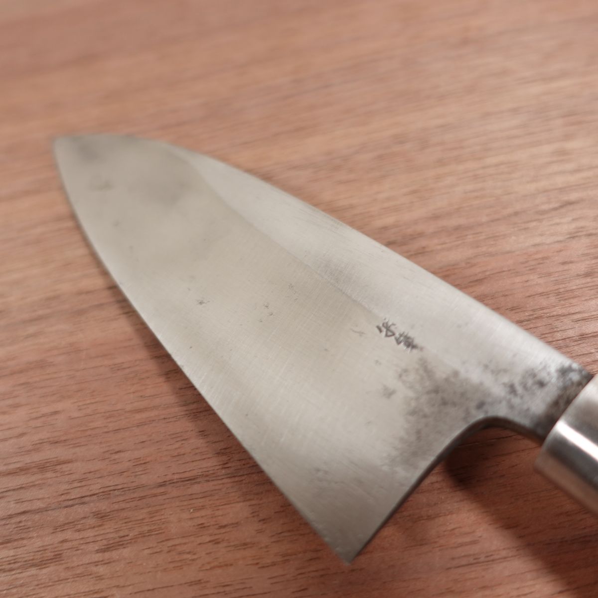 Special Deba Knife, Sharpened, Carbon Steel, Single Bevel, 155mm