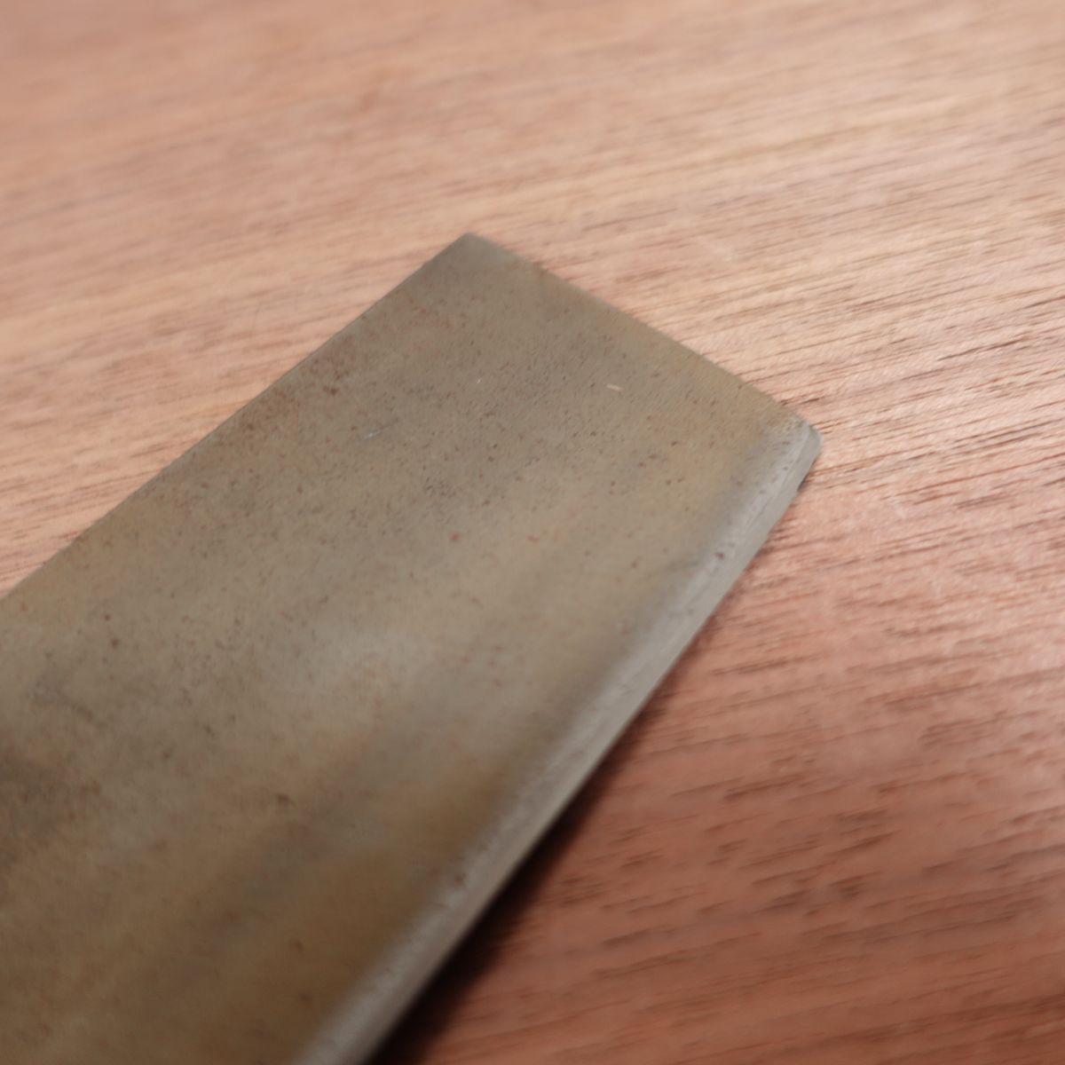 [HYPER REBORN] Aritsugu Nakiri Knife, Sharpened, Black Oxide Finish, Water Buffalo Handle, Heavy-Duty, Nakiri, 165mm