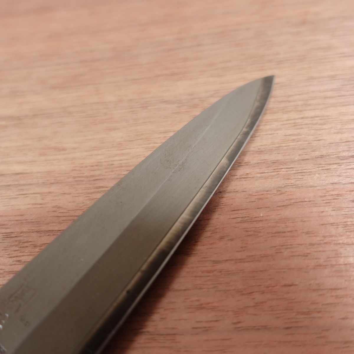 [HYPER REBORN] Seki Magoroku Yanagiba Knife, Sharpened, Black Oxide Finish, Sashimi Knife, Ginju, Honko Steel, 180mm