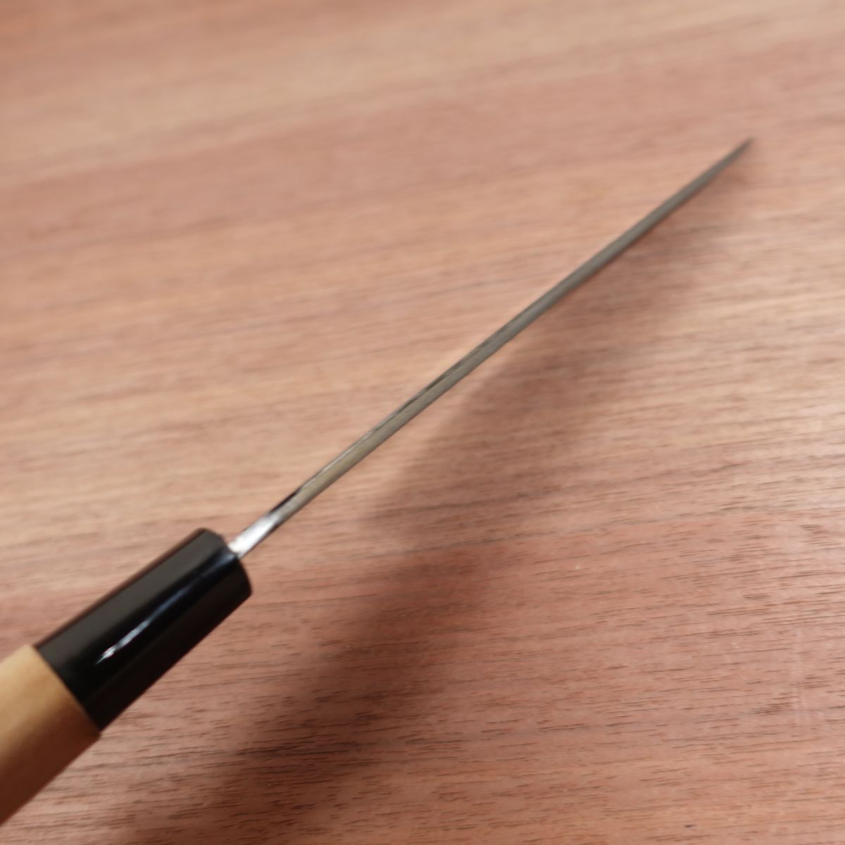 [HYPER REBORN] Seki Magoroku Yanagiba Knife, Sharpened, Black Oxide Finish, Sashimi Knife, Ginju, Honko Steel, 180mm