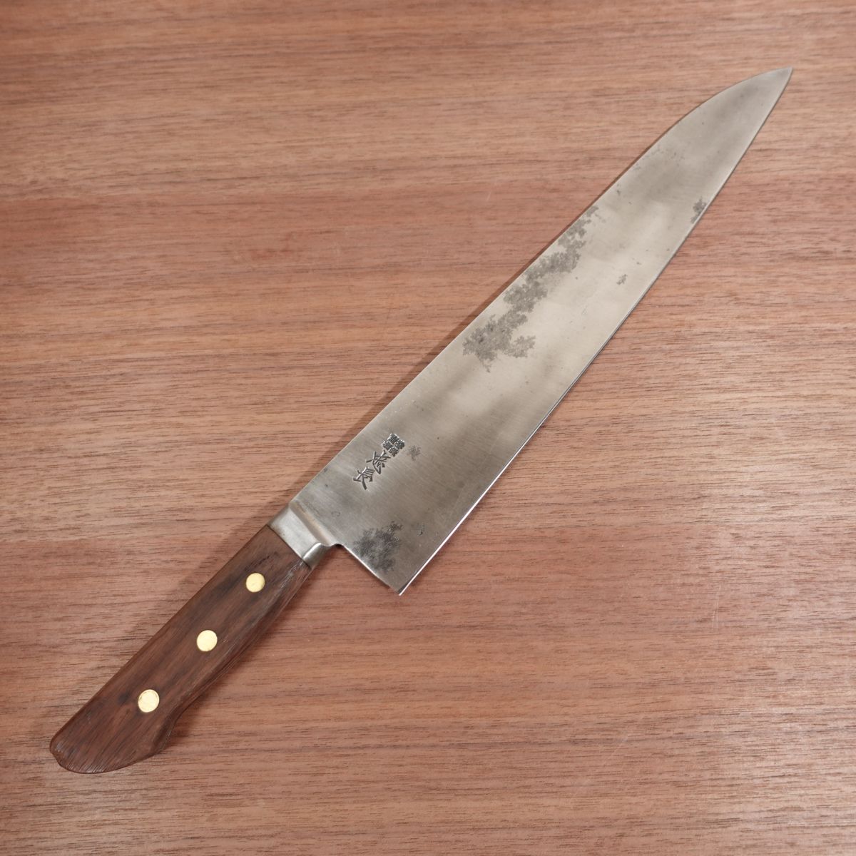 Tadanaga Chef's Knife, Sharpened, Carbon Steel, Japanese Steel, All-Purpose Knife, 300mm
