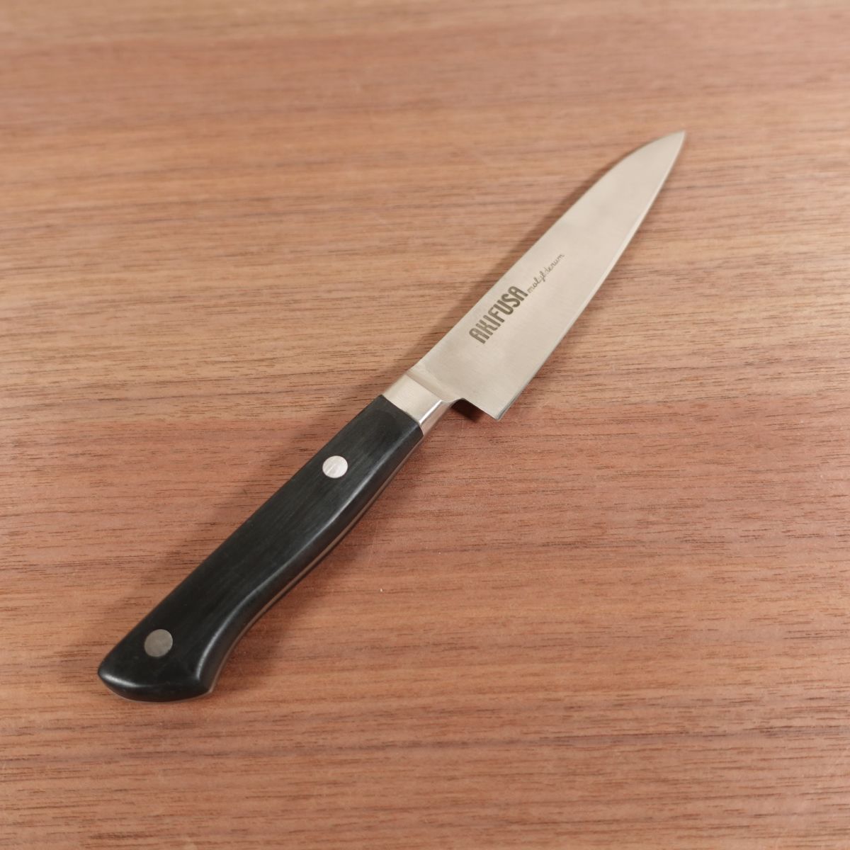Akifusa Petty AKIFUSA Fruit Knife Stainless Detail Work Unused 120mm