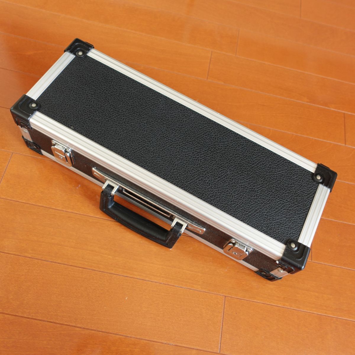 Black Chef Knife Storage Bag Attache Case with Lock Lightly Used