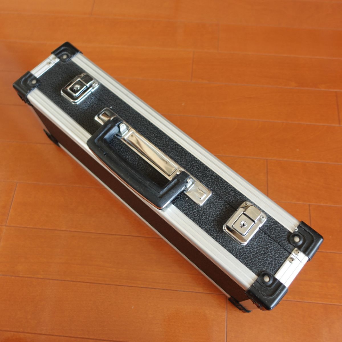 Black Chef Knife Storage Bag Attache Case with Lock Lightly Used