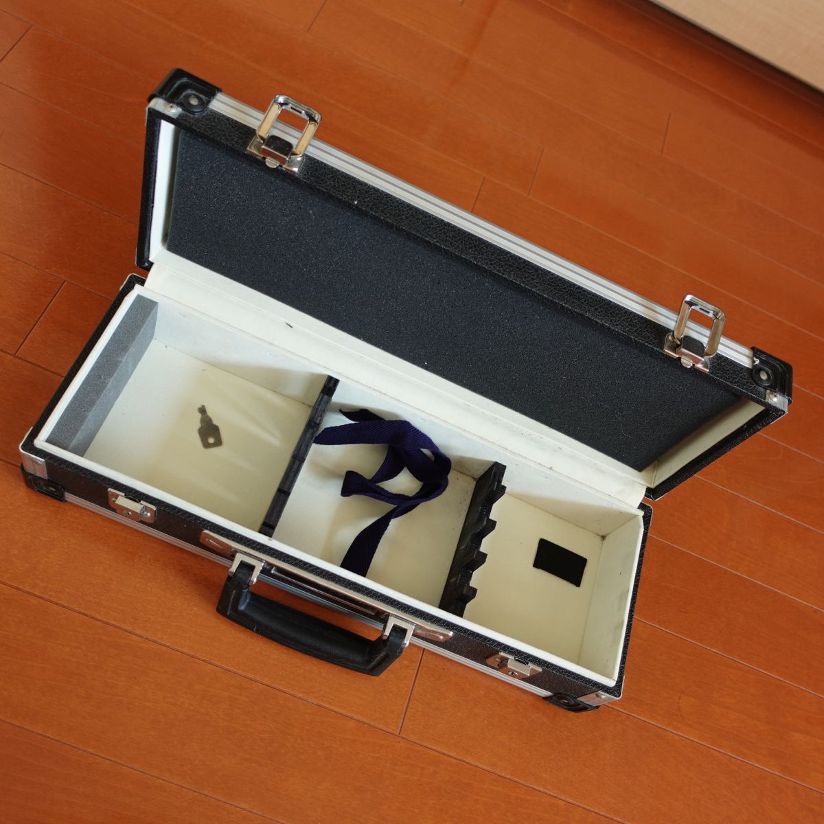 Black Chef Knife Storage Bag Attache Case with Lock Lightly Used