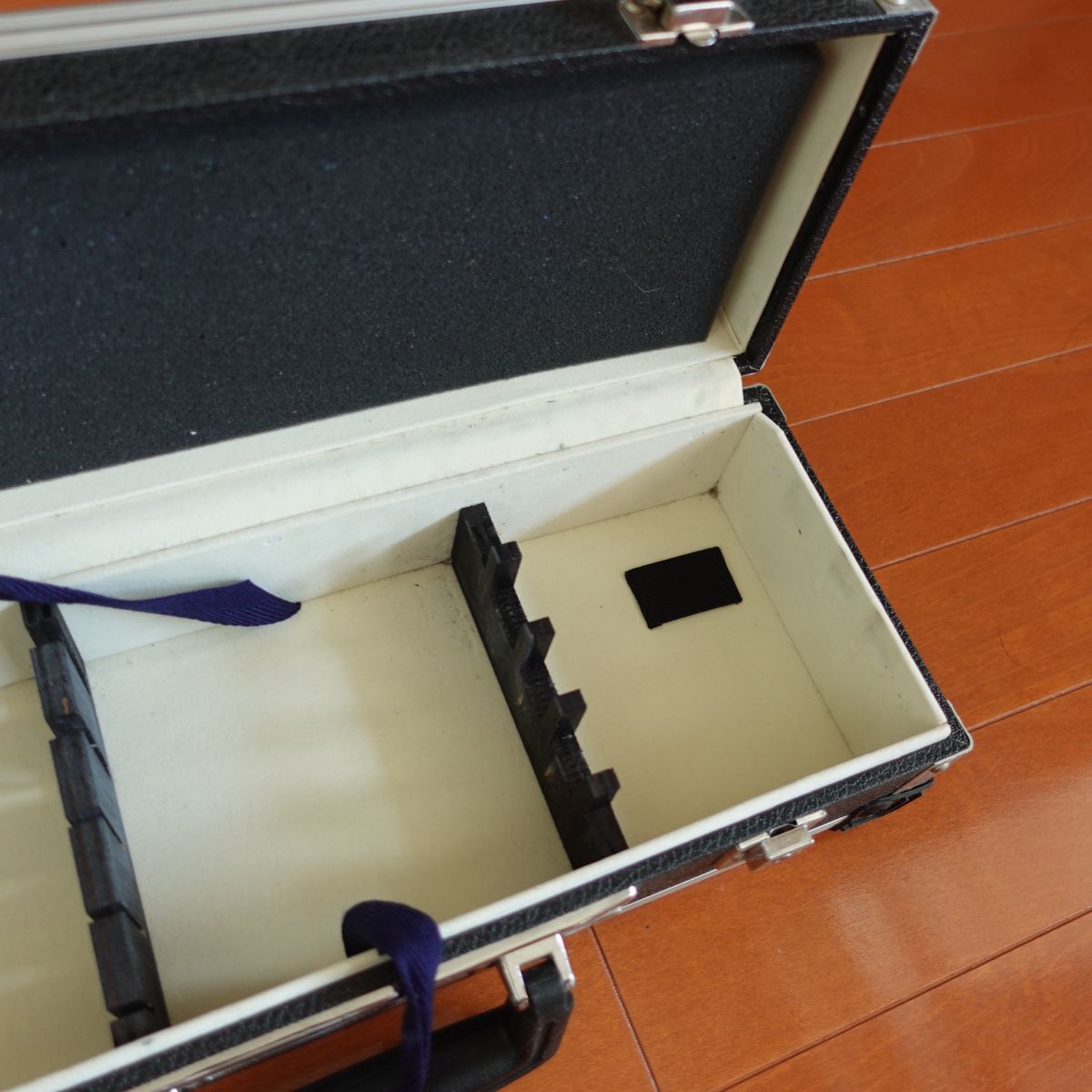 Black Chef Knife Storage Bag Attache Case with Lock Lightly Used