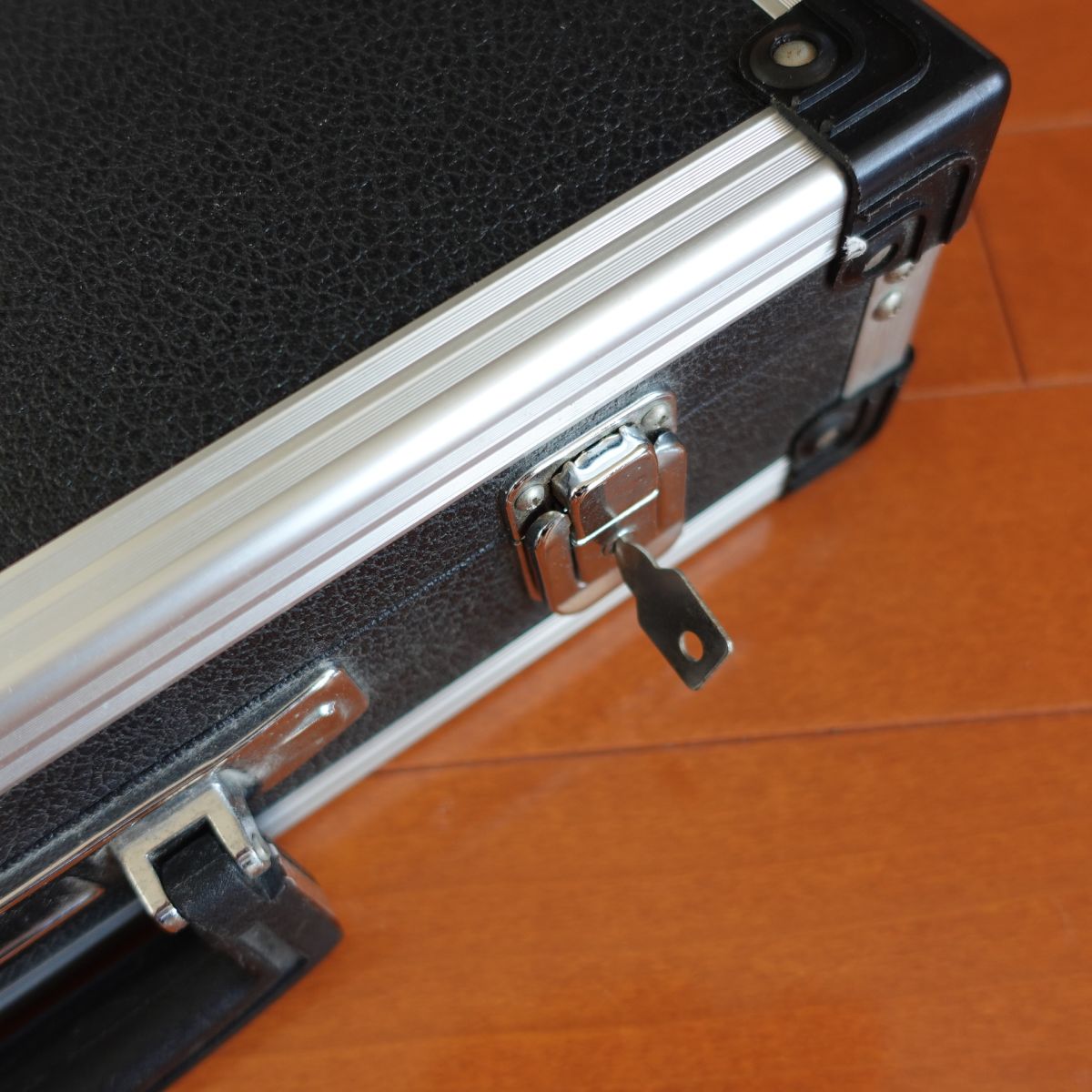 Black Chef Knife Storage Bag Attache Case with Lock Lightly Used