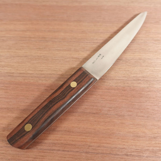 Minamoto Masamichi Honesuki Knife, Sharpened, Carbon Steel, Round Type, Garasuki, Sabaki, Boning Knife, Single Bevel, 150mm