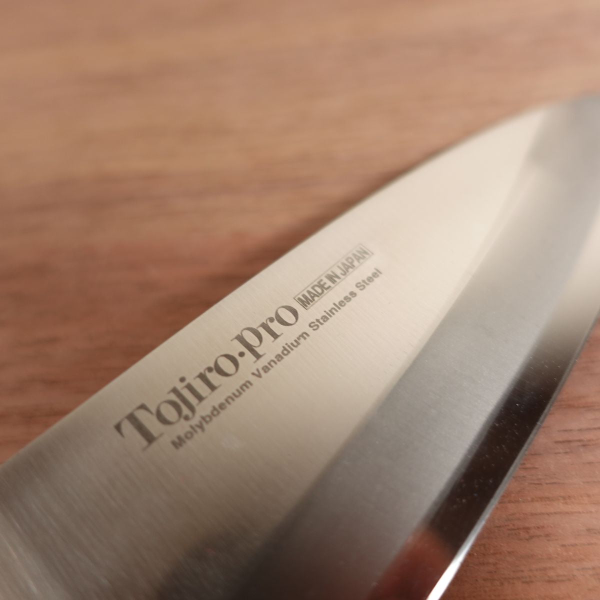 Tojiro Pro Ajikiri Knife, Sharpened, Ko-Deba, Stainless Steel, Mirror-Polished Edge, Ajikiri, Nearly Unused Stored Item, Single Bevel, 120mm