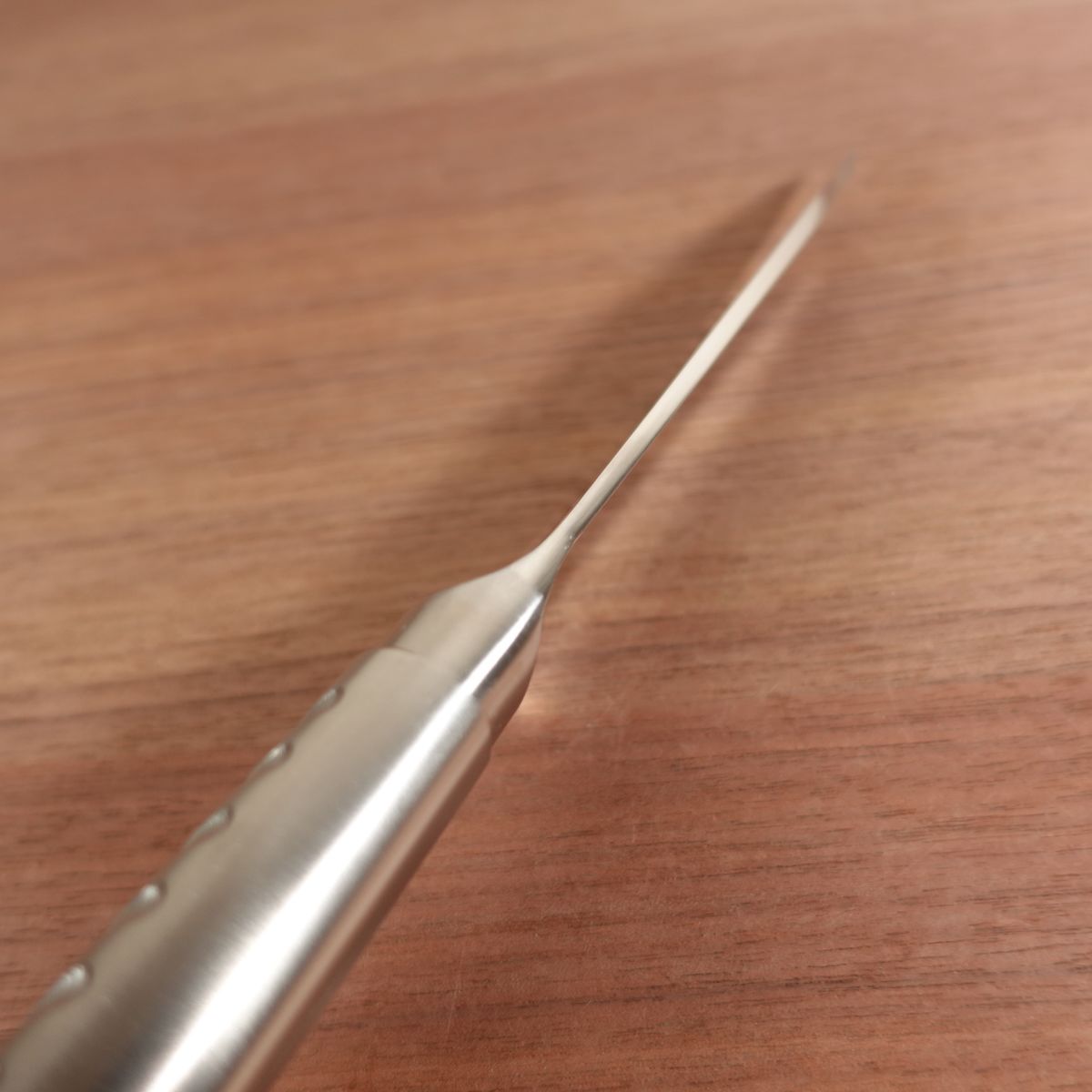 Tojiro Pro Ajikiri Knife, Sharpened, Ko-Deba, Stainless Steel, Mirror-Polished Edge, Ajikiri, Nearly Unused Stored Item, Single Bevel, 120mm