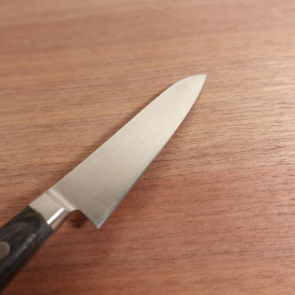 Kura Ichimonji Petty Knife, Sharpened, Fruit Knife, Garnishing Knife, Stainless Steel, Double Bevel, 115mm