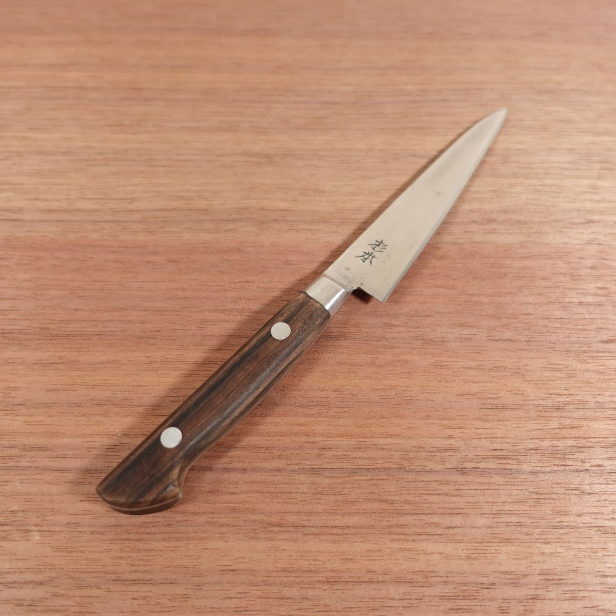 Sugimoto Petty Fruit Knife Carbon Steel Slightly Single Bevel Sharpened 110mm