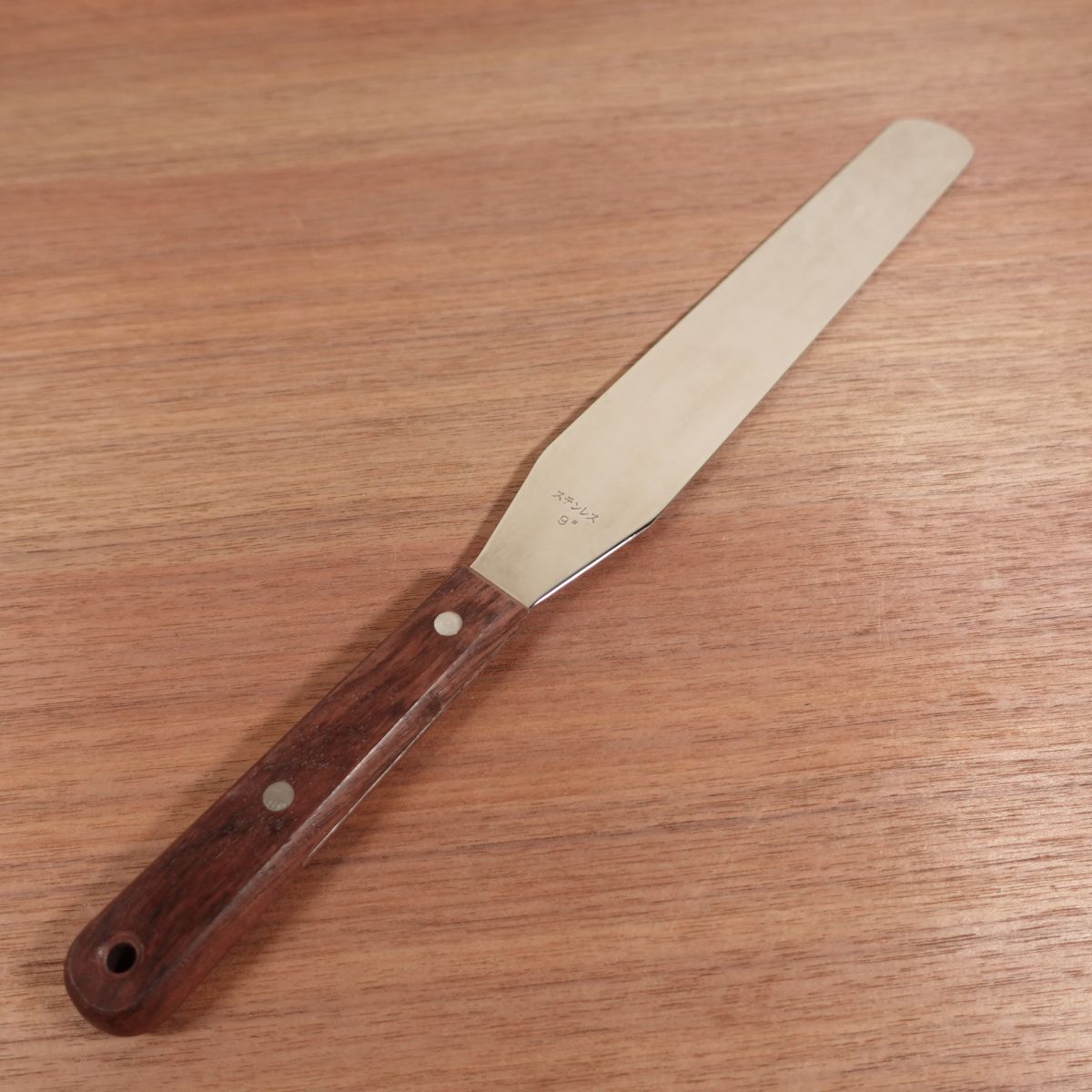 SAKAI ISHITO Palette Knife Spatula Pastry Cake Stainless Unused 230mm