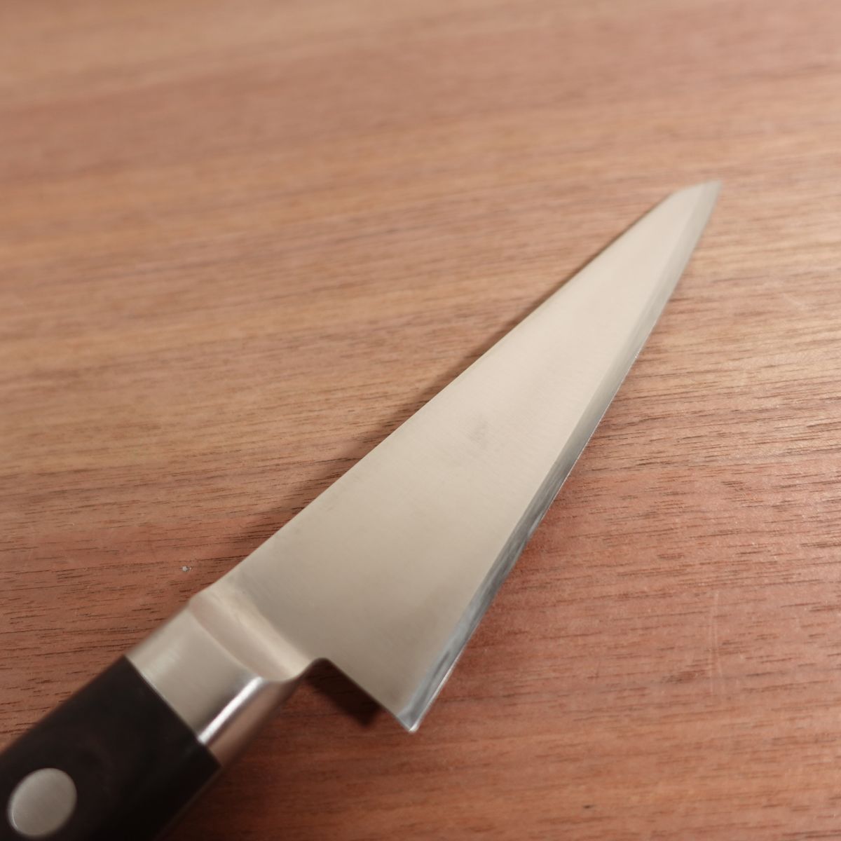 Sakai Ichimonji Mitsuhide SWORD Honesuki Knife, Sharpened, Stainless Steel, Single Bevel, 145mm