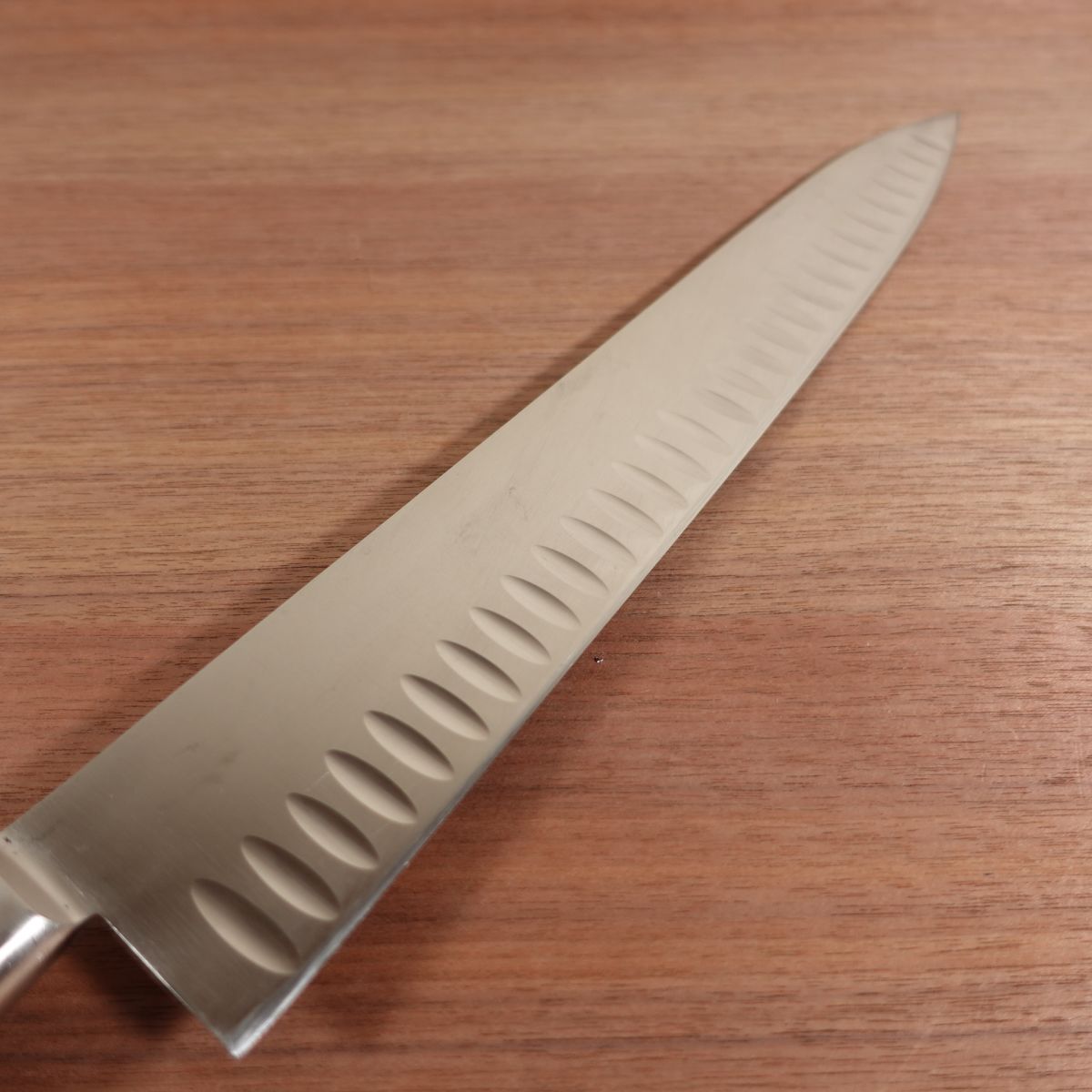 Sakai Ichimonji Mitsuhide SWORD Gyuto, Sharpened, Dimpled, Stainless Steel, 330mm