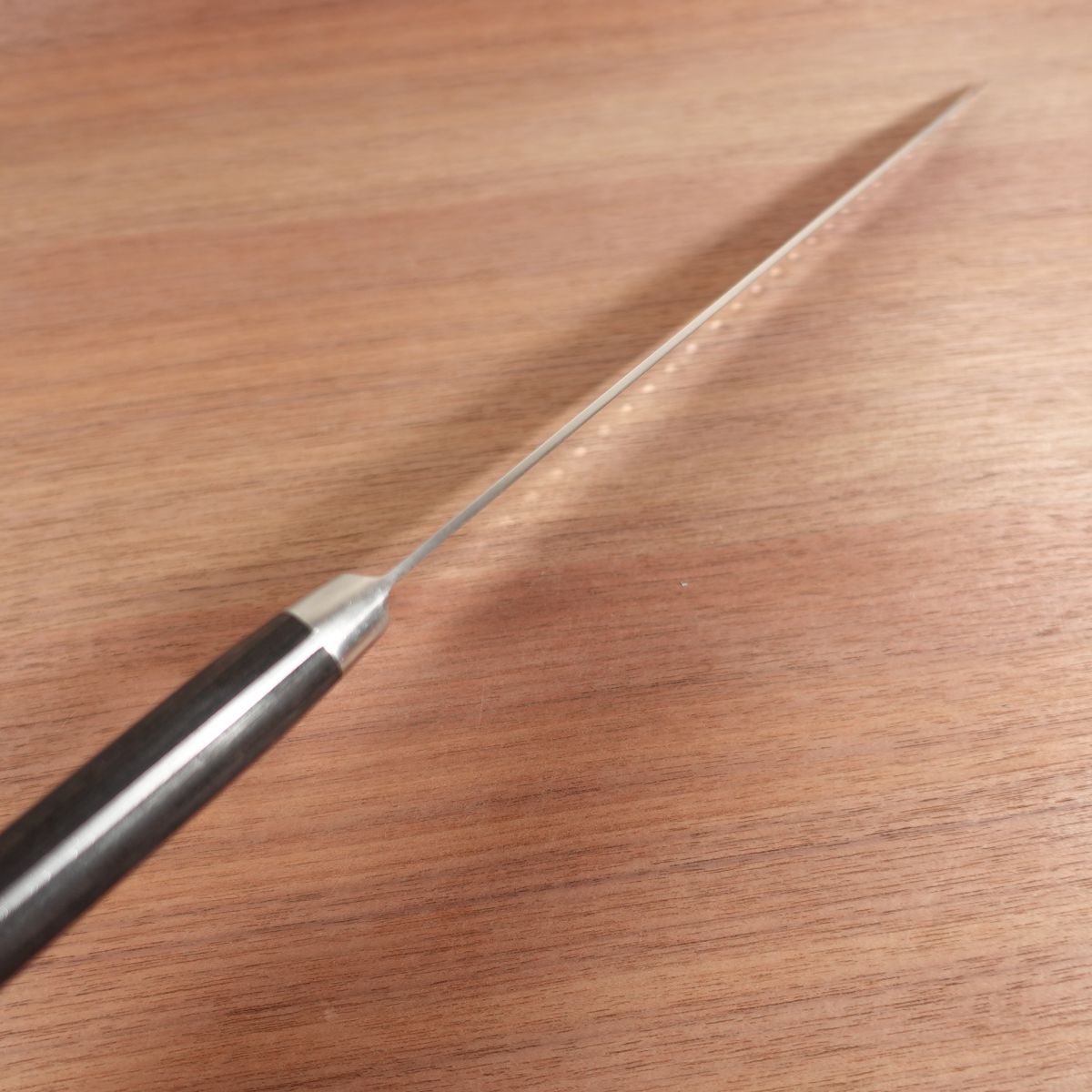 Sakai Ichimonji Mitsuhide SWORD Gyuto, Sharpened, Dimpled, Stainless Steel, 330mm