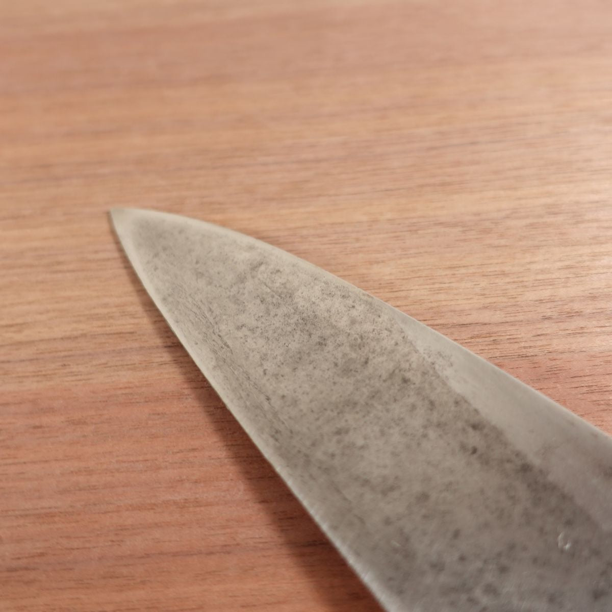 Heihachi Large Deba Knife, Sharpened, Water Buffalo Handle, Carbon Steel, Single Bevel, 210mm