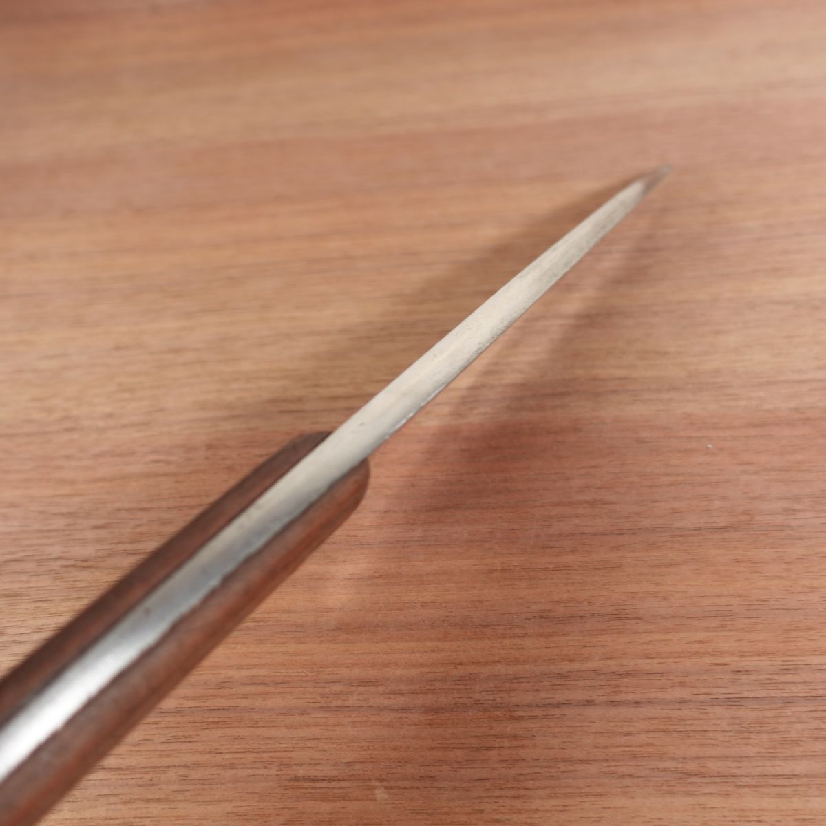 Heihachi Western-Style Deba Knife, Sharpened, Thick-Bladed, Double Bevel, Carbon Steel, 190mm