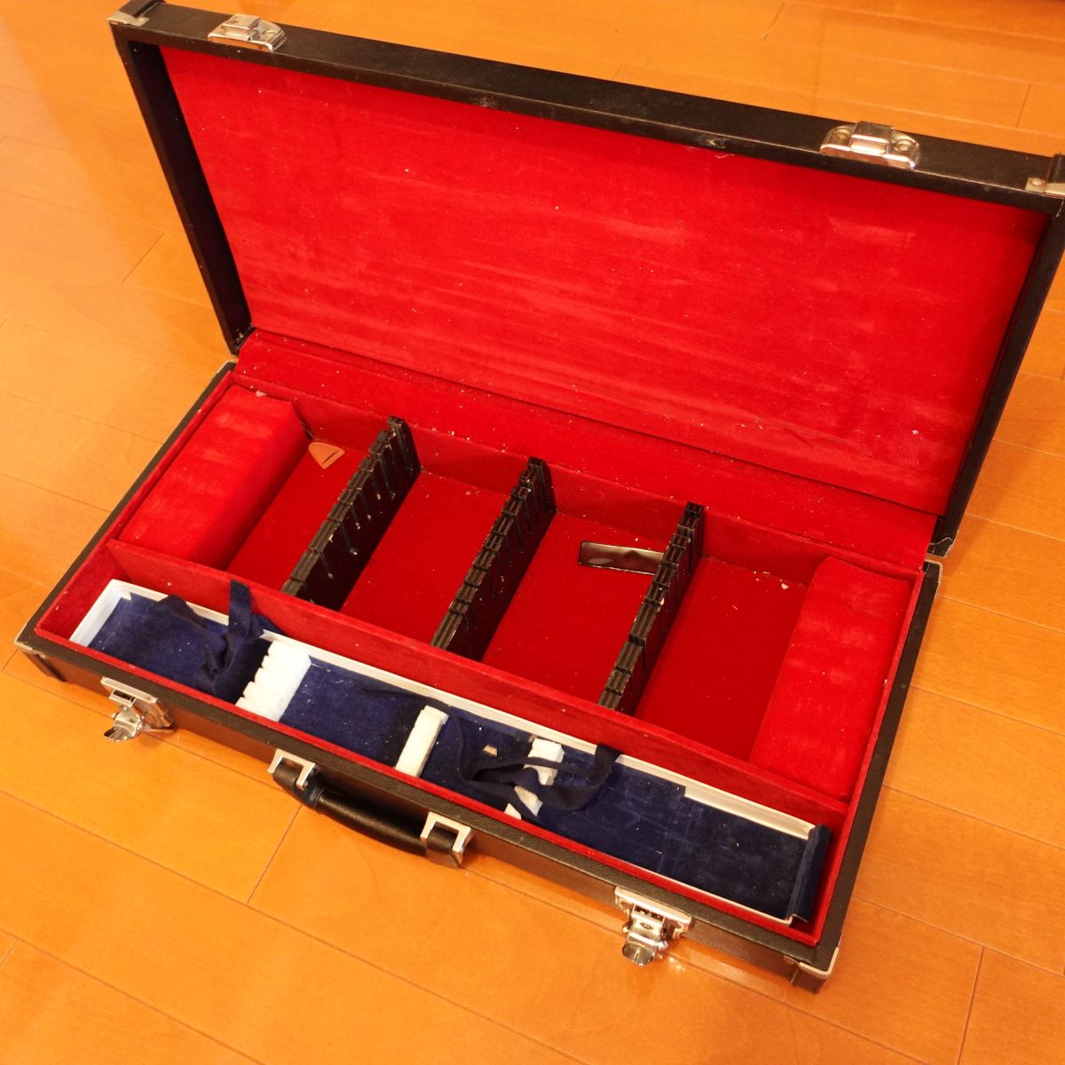 Large Black Knife Case, Attache Case, No Lock