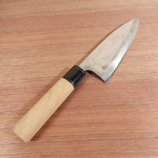 Hironao Deba Knife, Sharpened, Carbon Steel, Single Bevel, 150mm