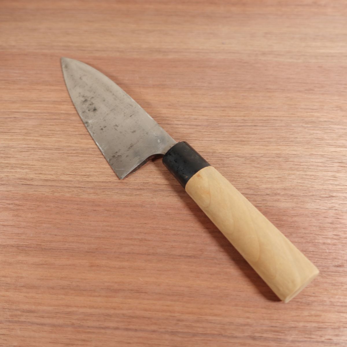 Hironao Deba Knife, Sharpened, Carbon Steel, Single Bevel, 150mm