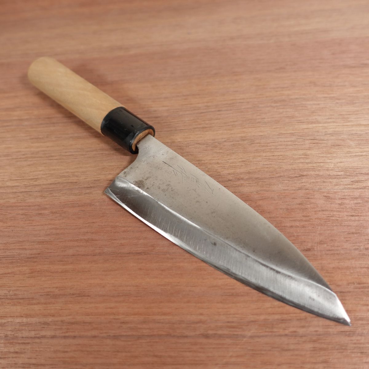 Hironao Deba Knife, Sharpened, Carbon Steel, Single Bevel, 150mm