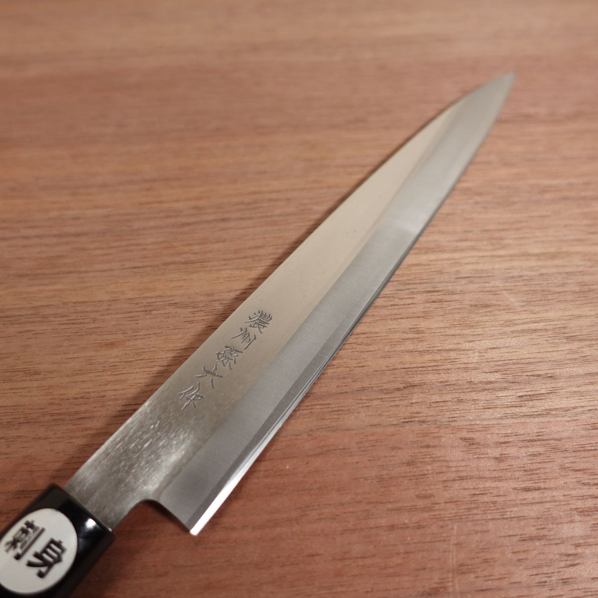Noshu Magoroku Yanagiba, Sharpened, Stainless Steel, Sashimi Knife, Unused Stored Item, Protective Cover, 215mm