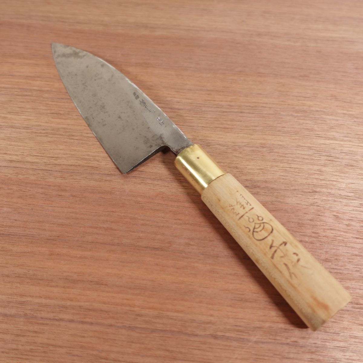 Chiyo Deba Knife, Sharpened, Hand-Forged, Carbon Steel, Single Bevel, 150mm