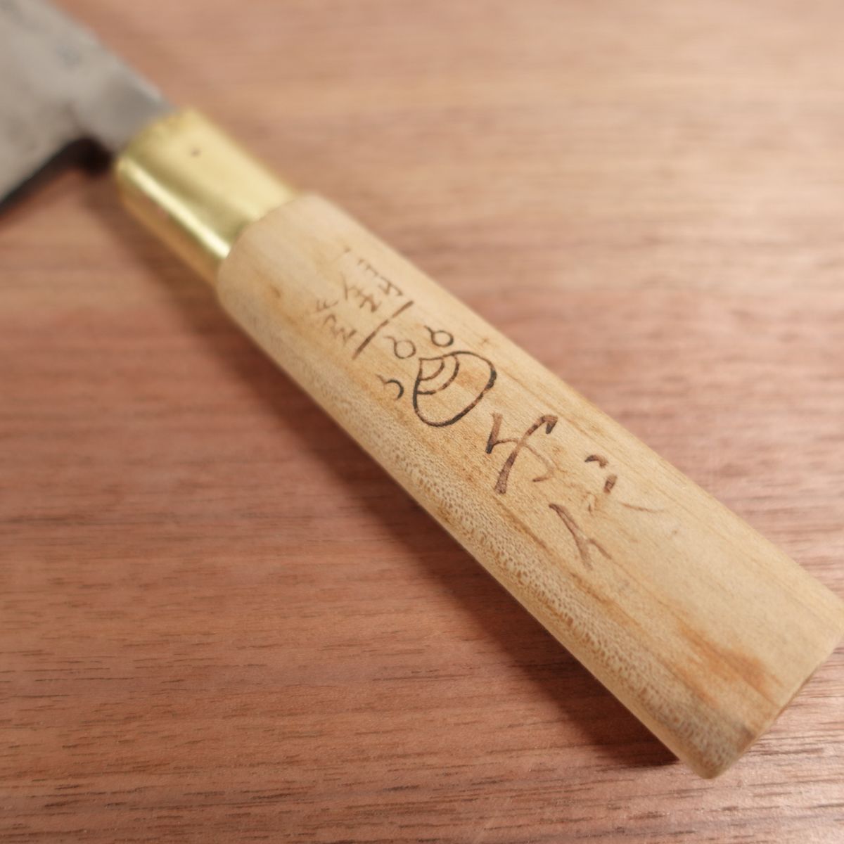 Chiyo Deba Knife, Sharpened, Hand-Forged, Carbon Steel, Single Bevel, 150mm