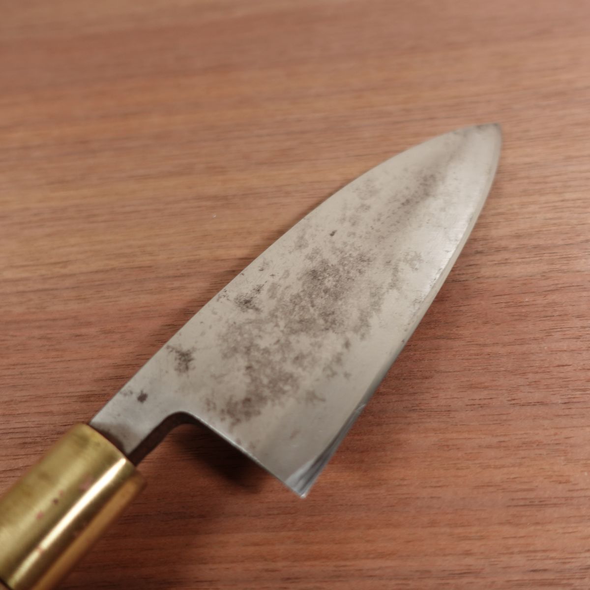 Chiyo Deba Knife, Sharpened, Hand-Forged, Carbon Steel, Single Bevel, 150mm