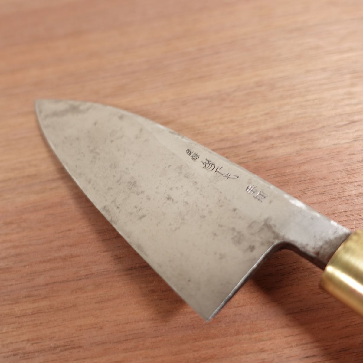 Chiyo Deba Knife, Sharpened, Hand-Forged, Carbon Steel, Single Bevel, 150mm